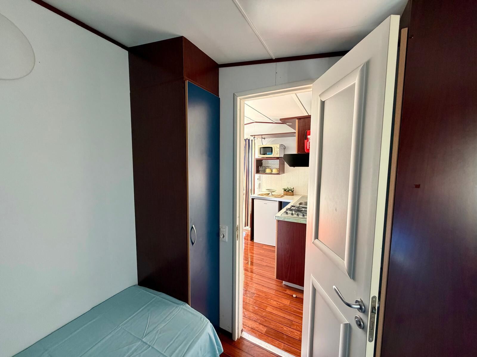 Luxury Chalet, Patio, Garden View | Desk, blackout curtains, soundproofing