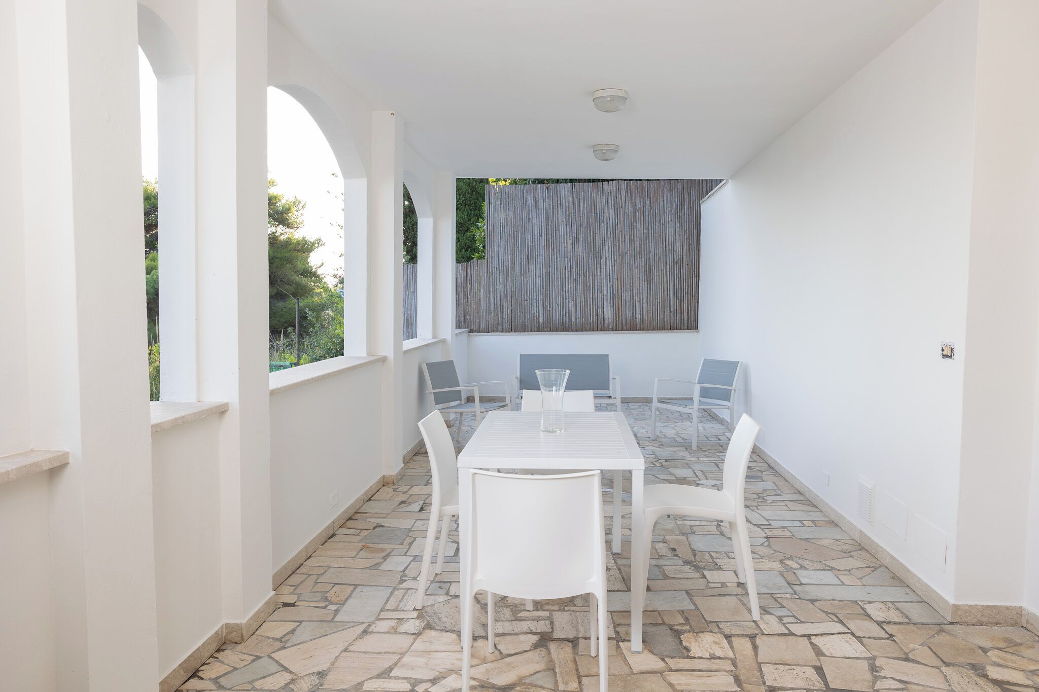 Apartment, Balcony, Sea View | Outdoor dining