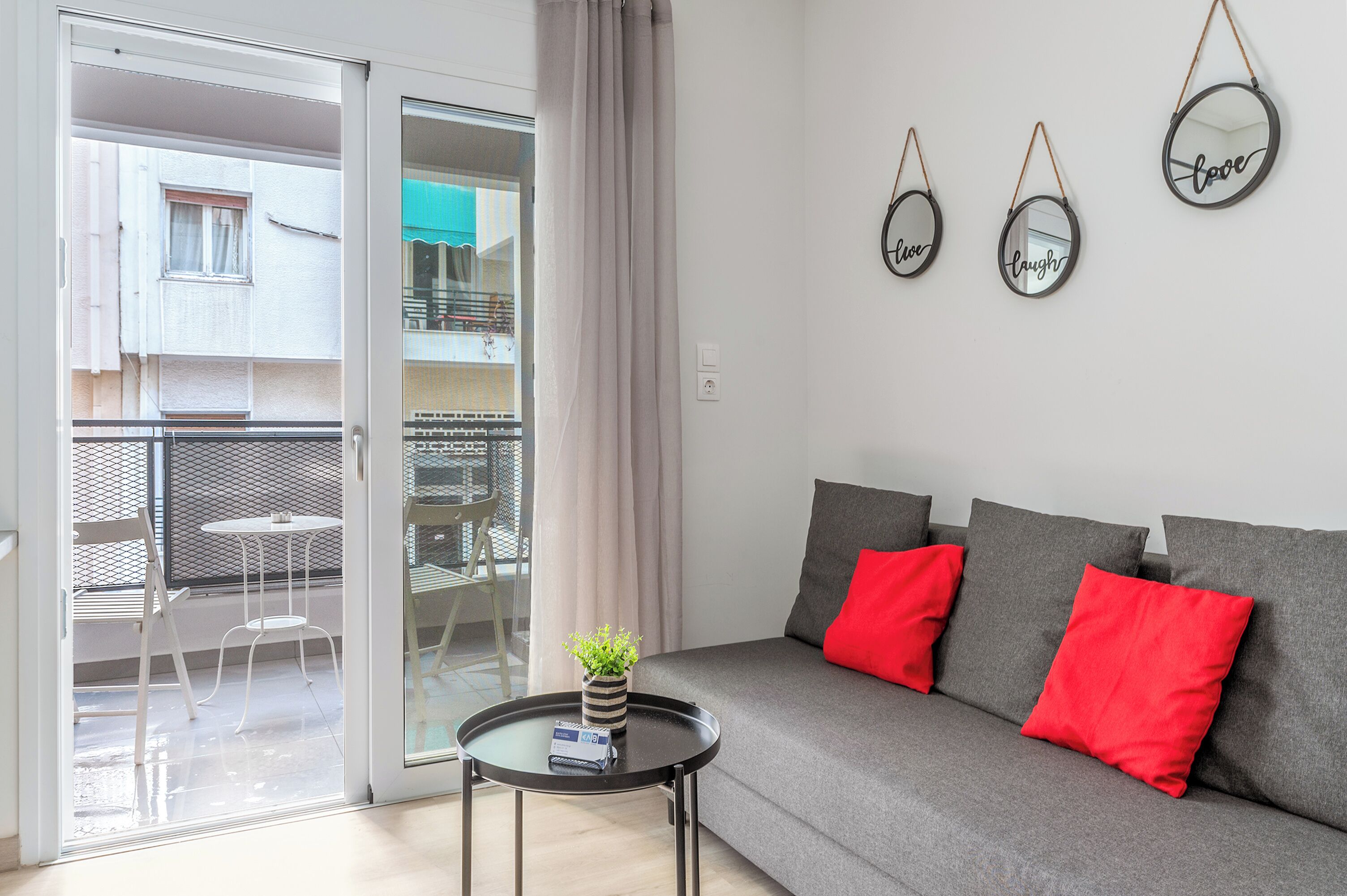 Comfort-Studio, Stadtblick | Wohnbereich