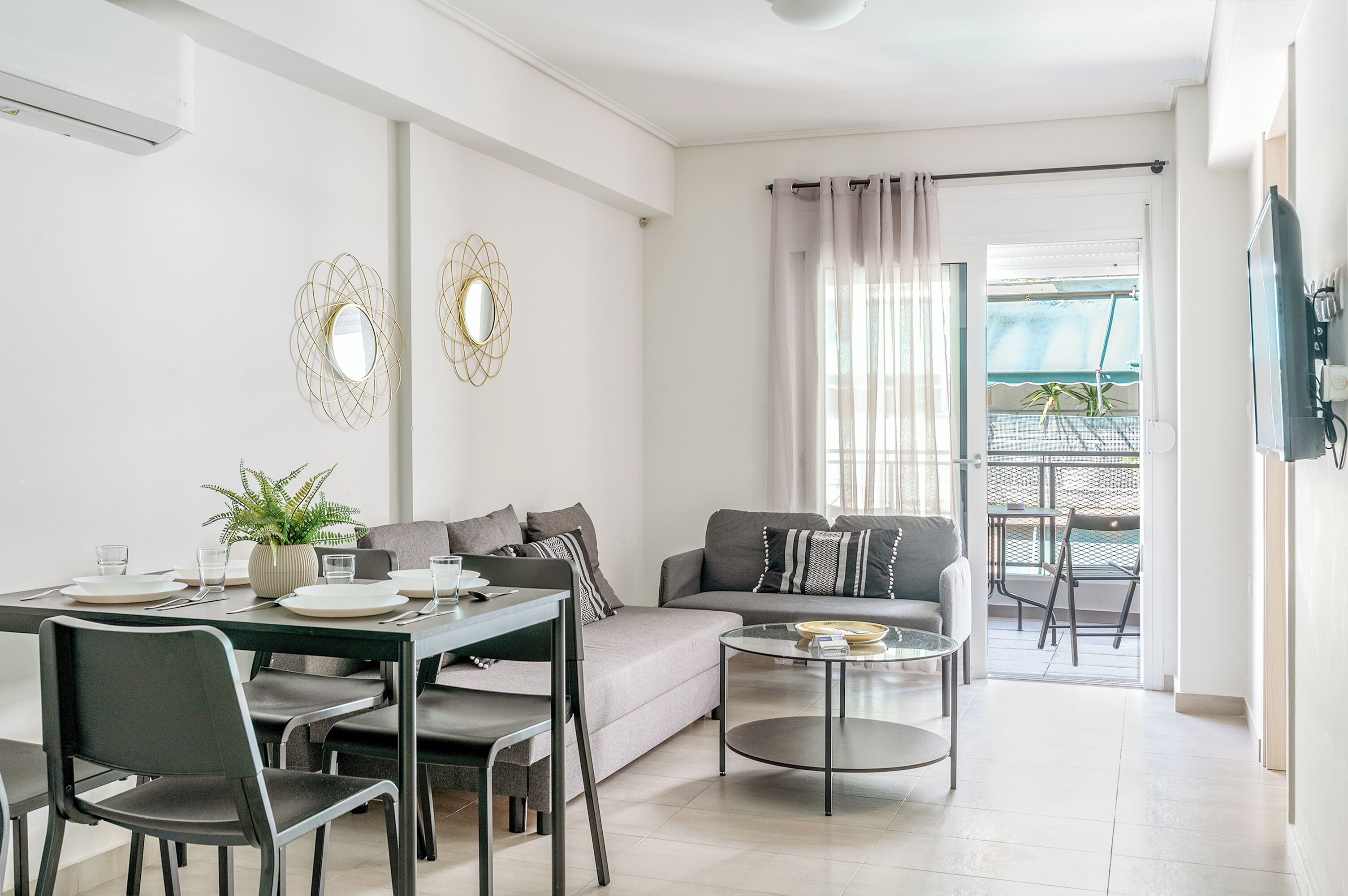 Departamento Confort, vista a la ciudad | Restaurantes