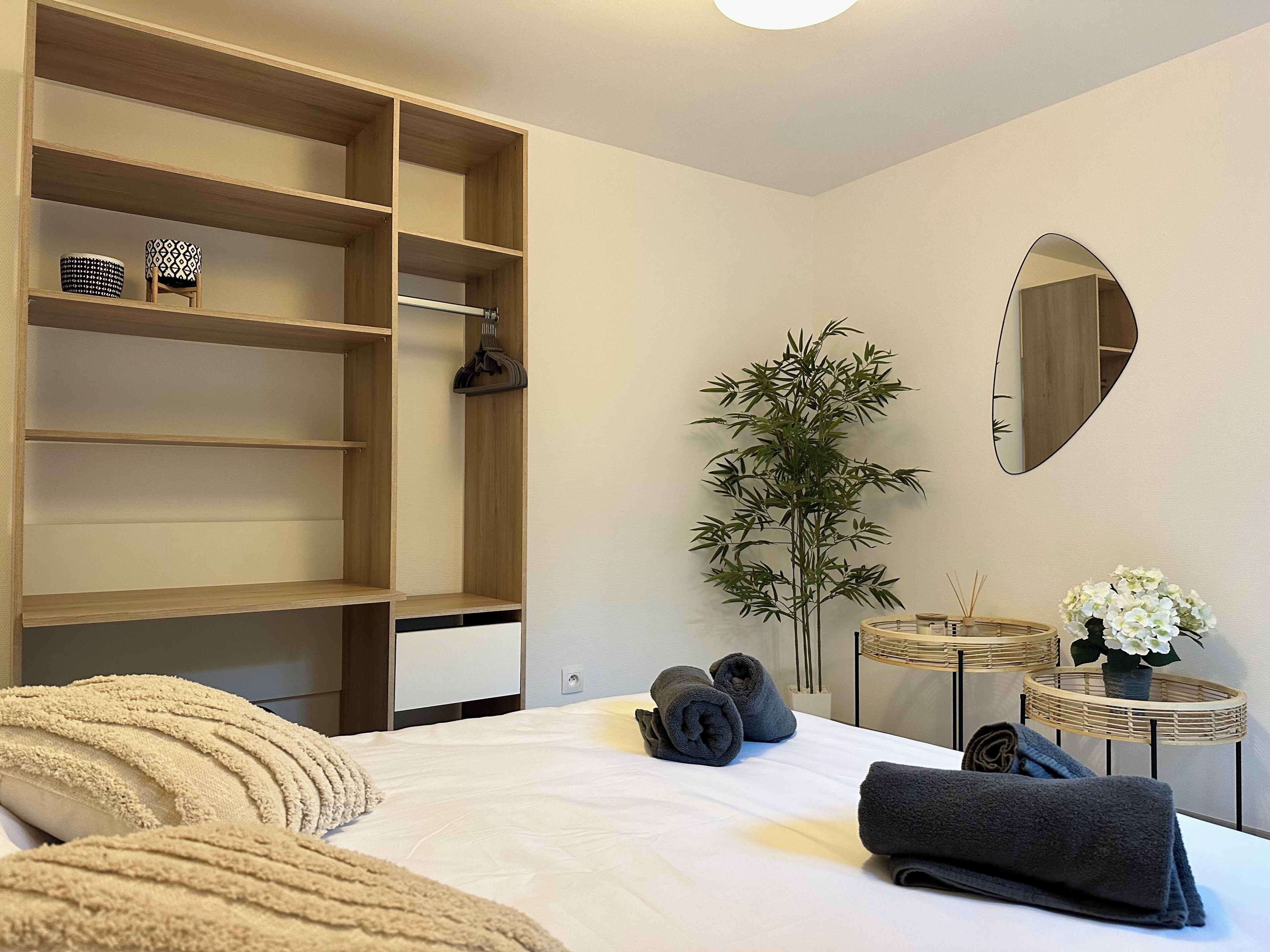 1 chambre, Wi-Fi, draps fournis