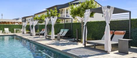 Seasonal outdoor pool