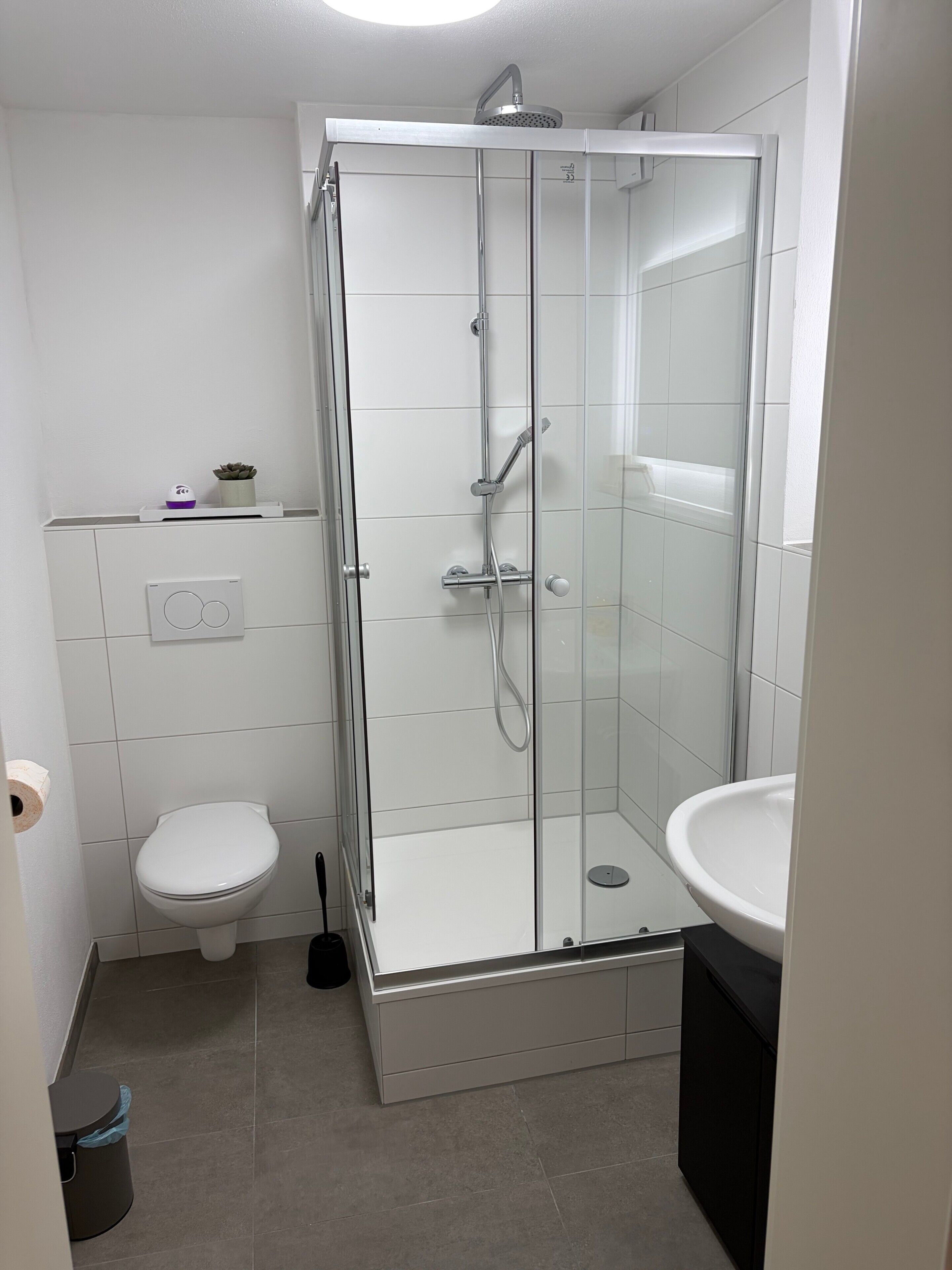 Dusche, Handtücher