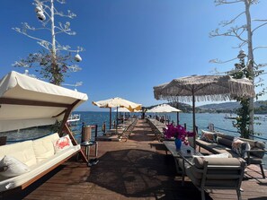 Terrace/patio - MICOS YALIKAVAK BUTIK OTEL (Bodrum)