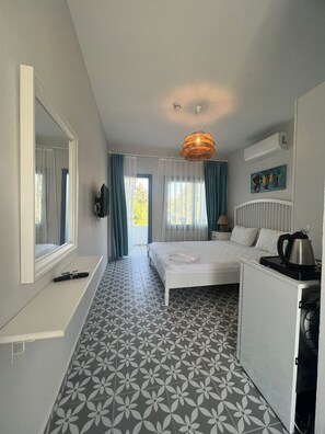 Classic Double Room, Balcony, Garden View | In-room safe, iron/ironing board, free WiFi - MICOS YALIKAVAK BUTIK OTEL (Bodrum)