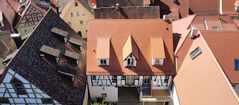 Historic horse stable in the center of Weißenburg