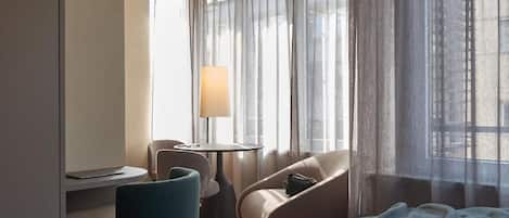 Deluxe-studiosviitti, kaupunkinäköala | Sisätilat