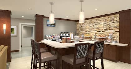 Cozy Studio w/ Kitchen | Hot Breakfast, Gym & Pool