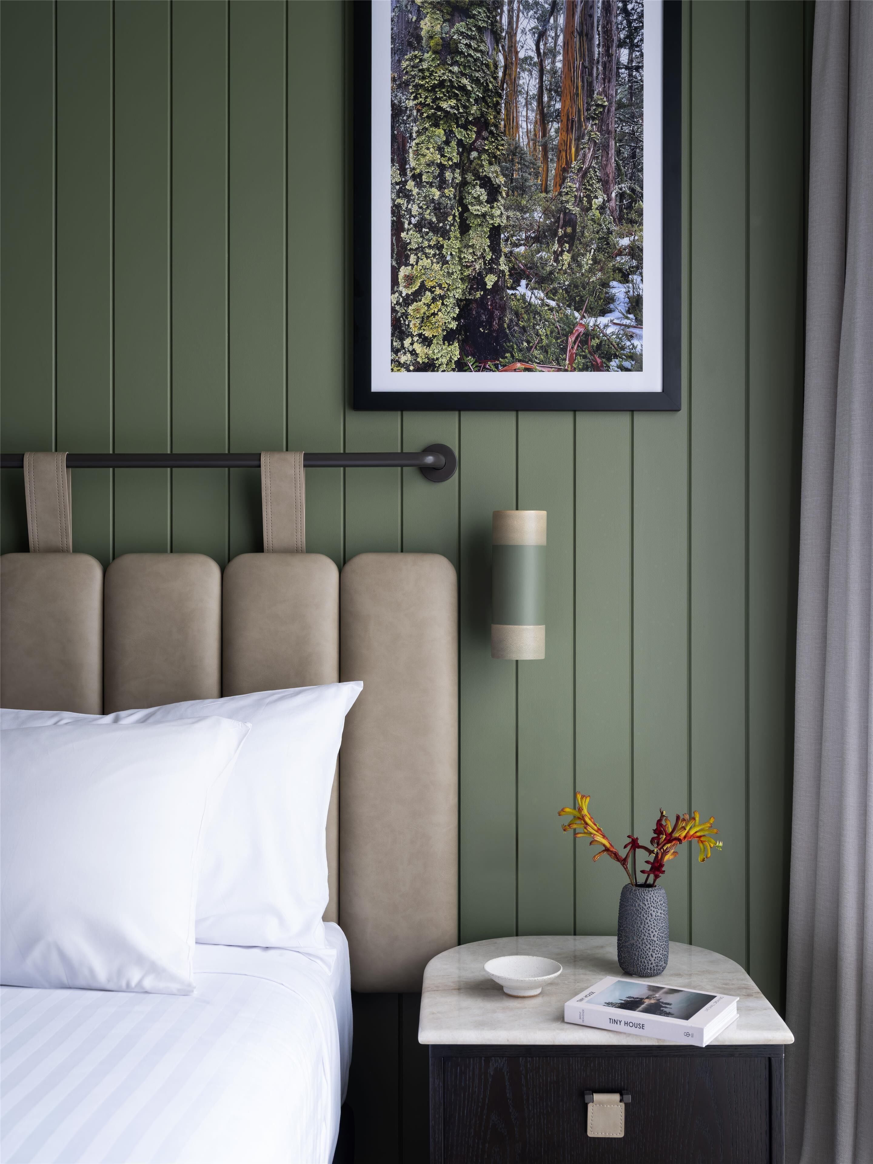 Premium bedding, down comforters, pillowtop beds, in-room safe