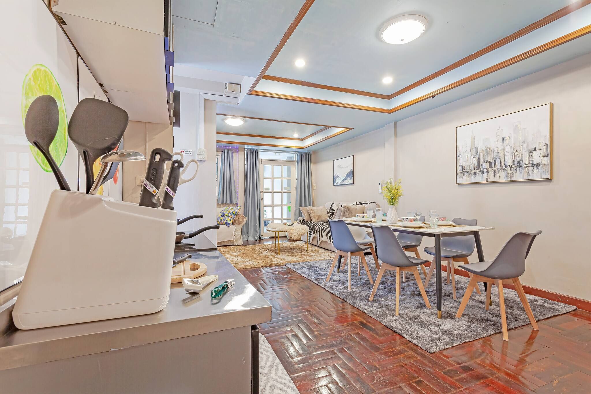 Ferienhaus, 4 Schlafzimmer, barrierefrei, Terrasse | Speisen