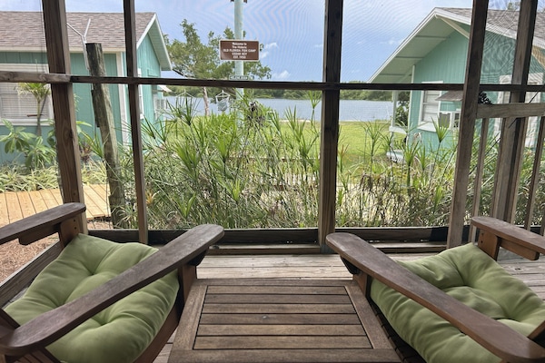 Cabin, 1 King Bed with Sofa bed, Pets Not Allowed, Bay View | Property grounds