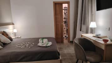 Chambre Triple, vue jardin