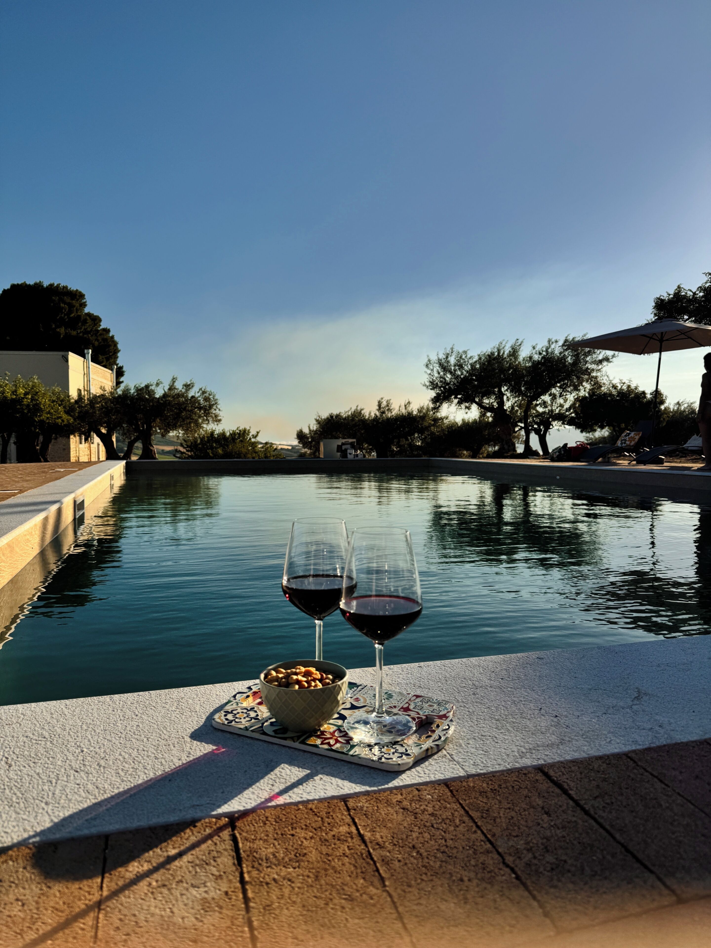 Seasonal outdoor pool