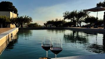 Seasonal outdoor pool