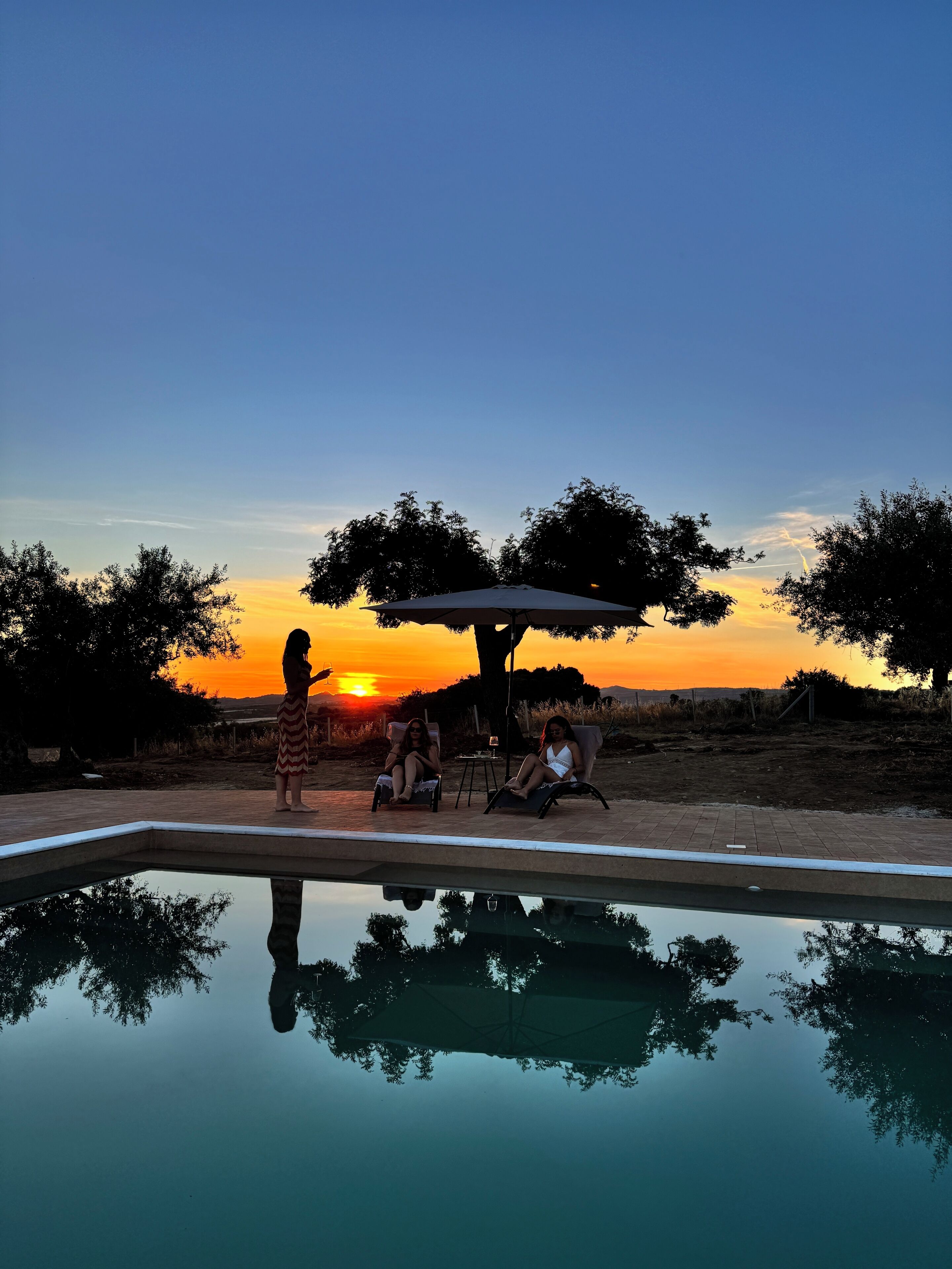 Seasonal outdoor pool