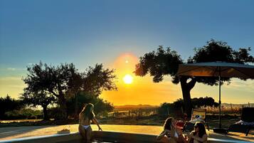 Seasonal outdoor pool