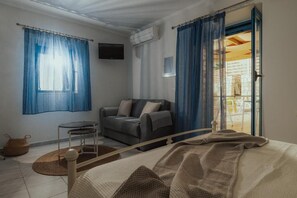 2 slaapkamers, een strijkplank/strijkijzer, wifi, beddengoed