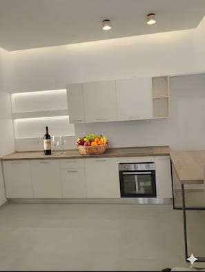 Private kitchen - Apartment 'Unit 1' with Private Garden (Torre Lapillo)