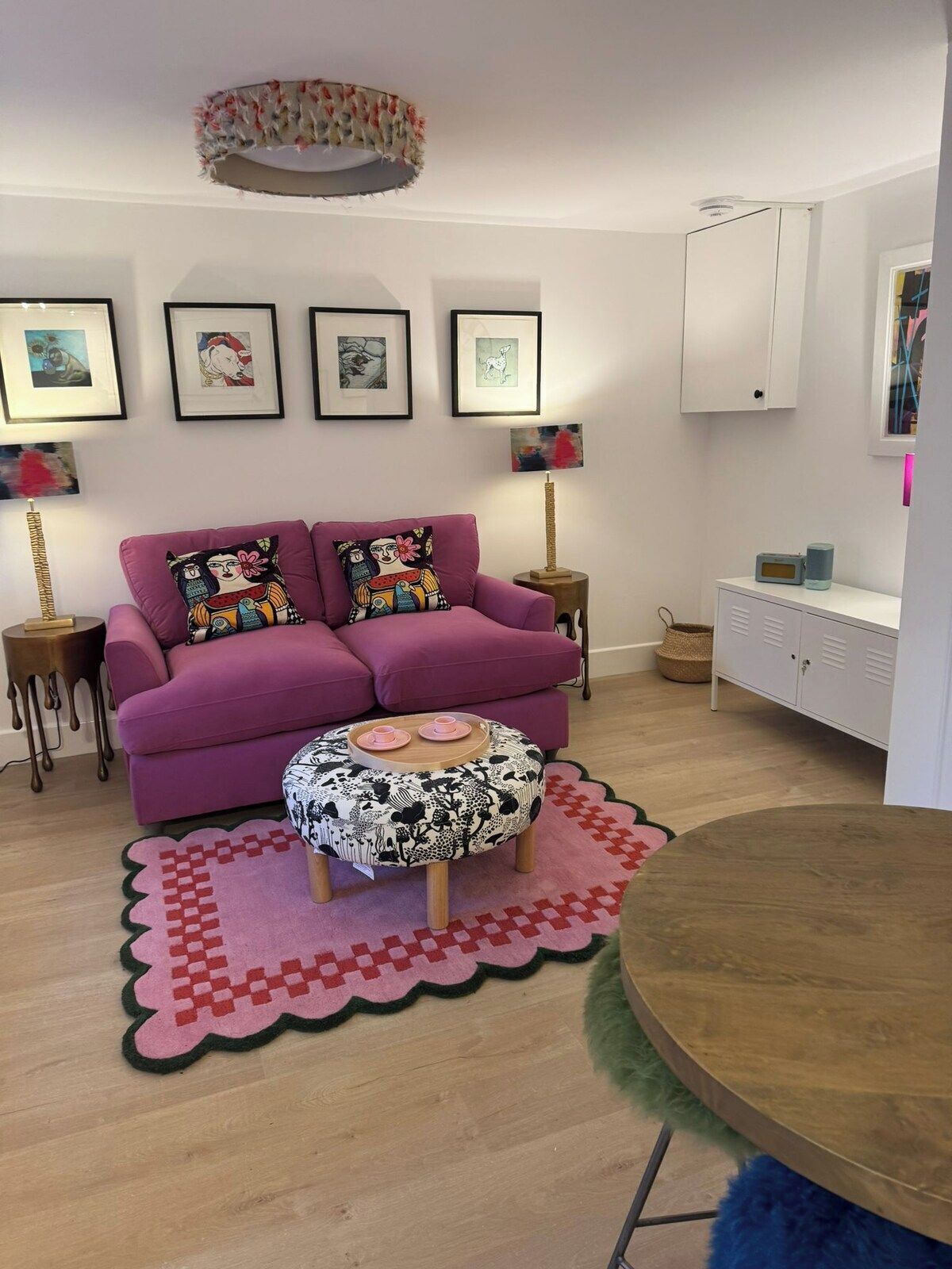 Área de sala de estar