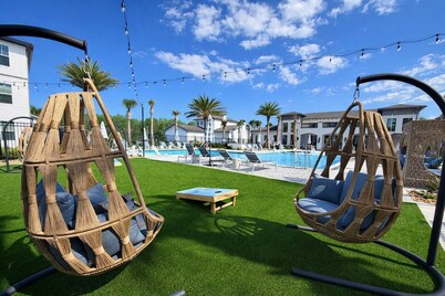 Bright Modern King Bed Pool Historic St Augustine
