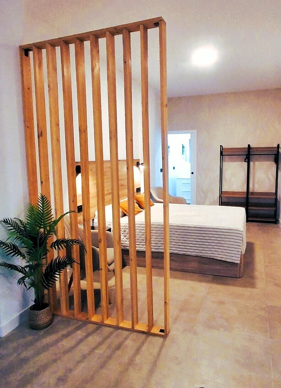 1 dormitorio, tabla de planchar con plancha, cuna de viaje y wifi