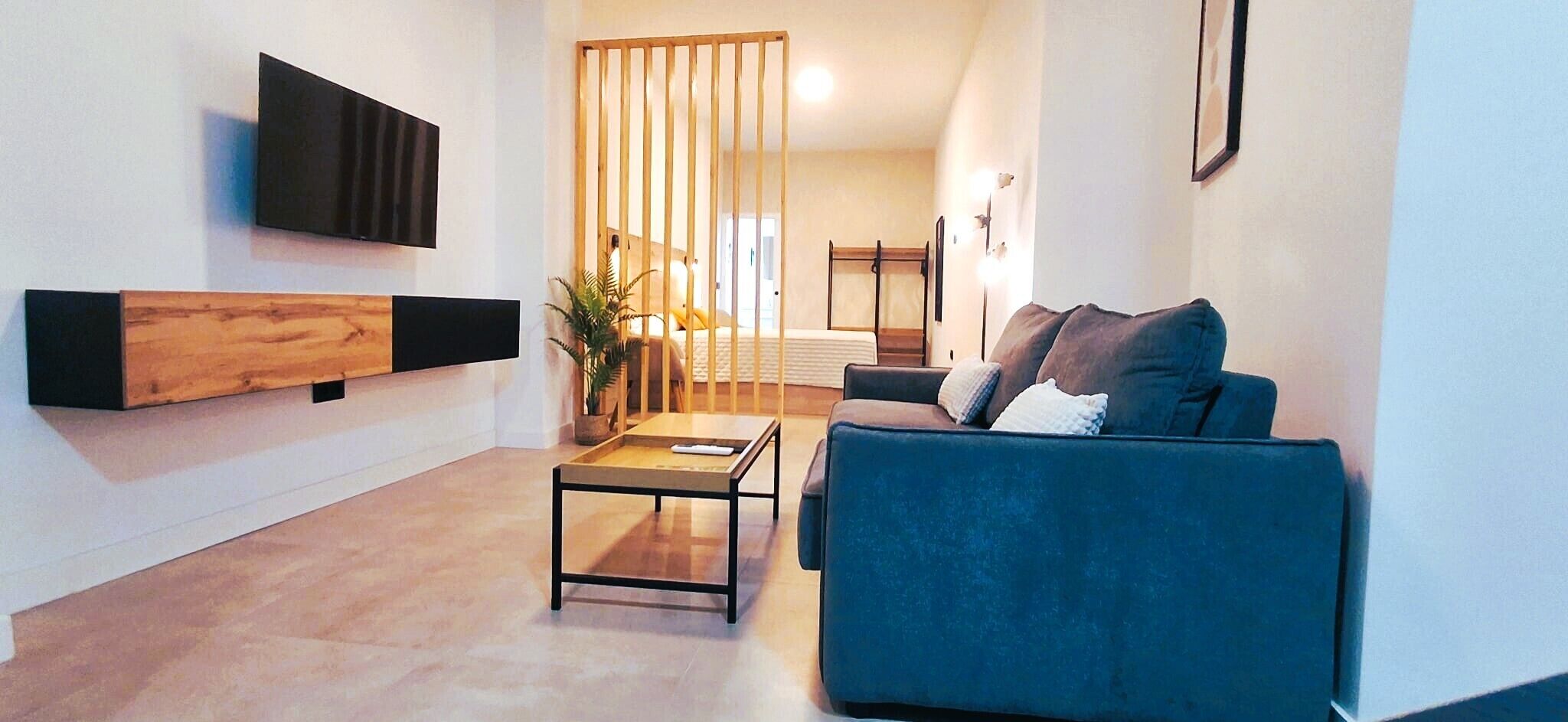 1 dormitorio, tabla de planchar con plancha, cuna de viaje y wifi