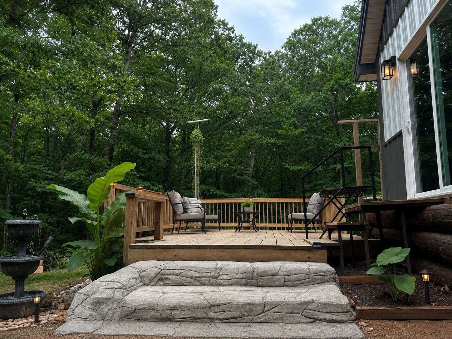 Outside Deck