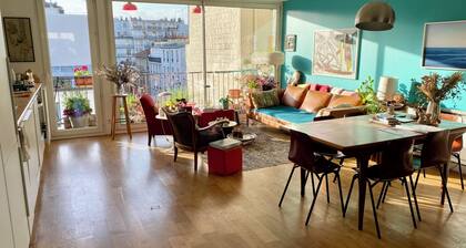 Appartement spacieux et lumineux proche Montmartre ! idéal pour les familles
