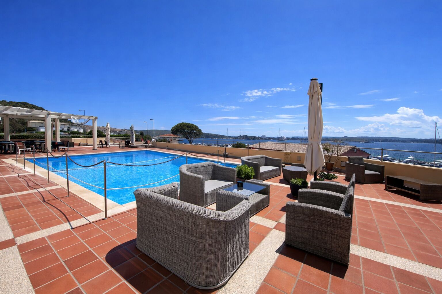 Double Room, Balcony | Pool | Seasonal outdoor pool