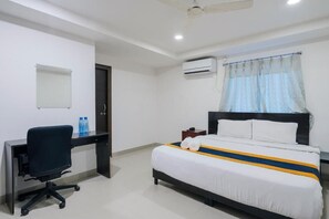 Desk, laptop workspace, free WiFi - Hotel BlueBell Gachibowli By OTABoostup (Hyderabad)