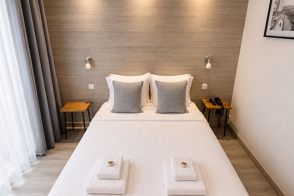 Standard Double Room, Courtyard View | In-room safe, desk, laptop workspace, free WiFi