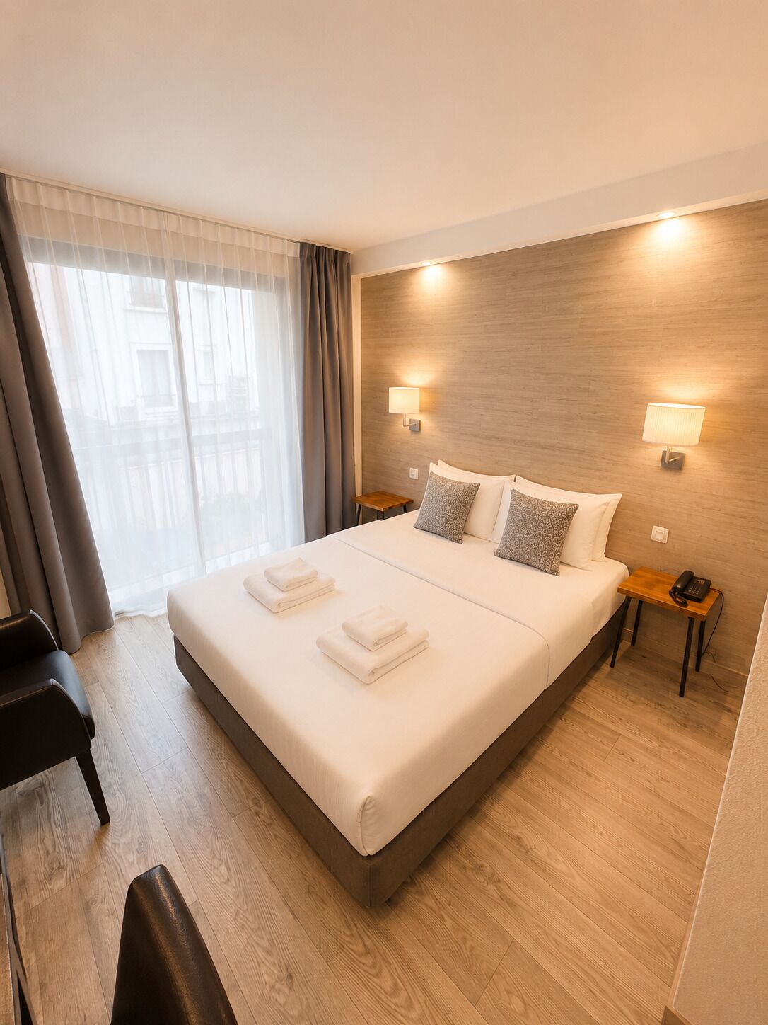 Standard Double Room, Courtyard View | In-room safe, desk, laptop workspace, free WiFi
