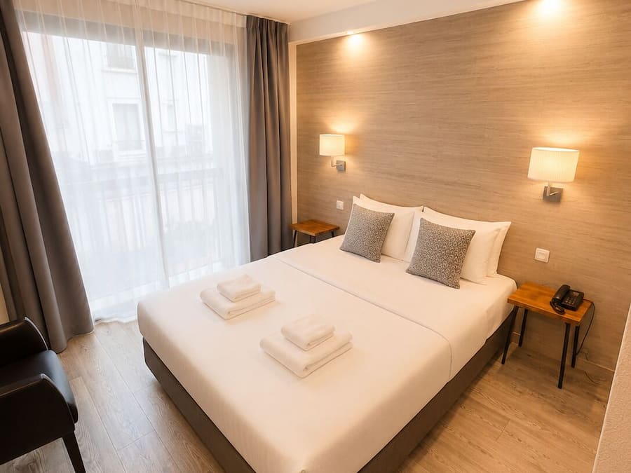 Standard Double Room, Courtyard View | In-room safe, desk, laptop workspace, free WiFi