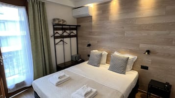 Comfort Double Room, Courtyard View | In-room safe, desk, laptop workspace, free WiFi