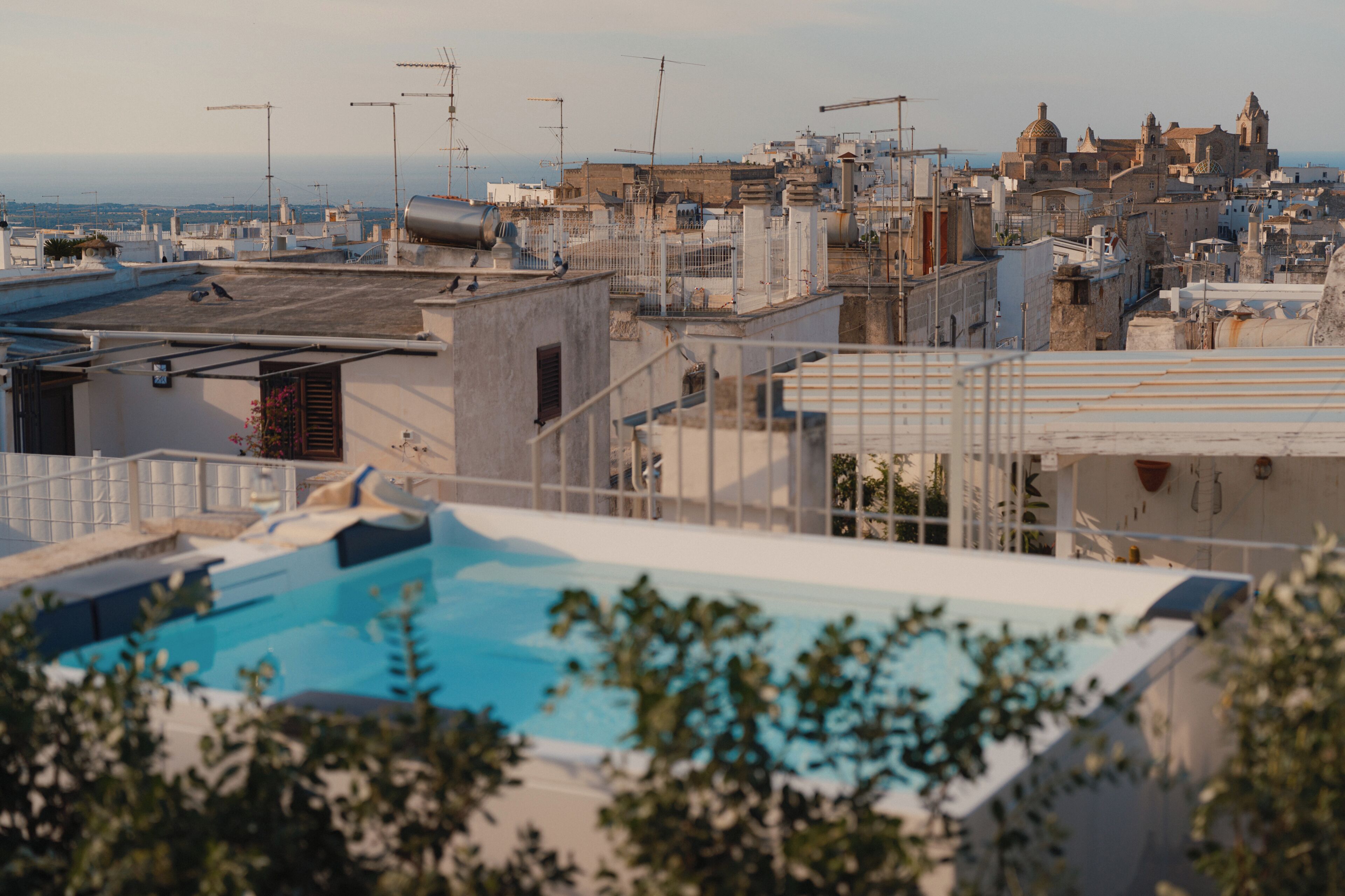 Suíte superluxo, vista para a cidade | Terraço/pátio