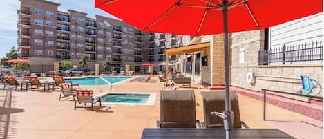 Seasonal outdoor pool