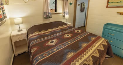 Cool Shady Cabin at Camp Layman | Restorative Forest Getaway for Two