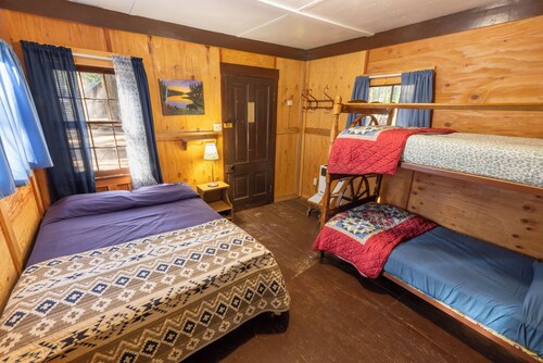 Rustic Bear Cabin at Historic Camp Layman | Feather River Getaway