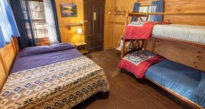 Rustic Bear Cabin at Historic Camp Layman | Feather River Getaway
