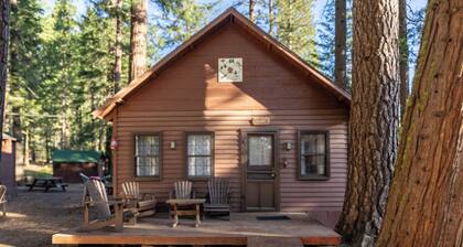 Large Feather Cabin at Camp Layman | Spacious Riverside Family Lodge