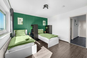 2 quartos, Wi-Fi de cortesia, roupa de cama