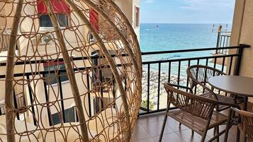Deluxe-Studio, Balkon, Meerblick | Balkon