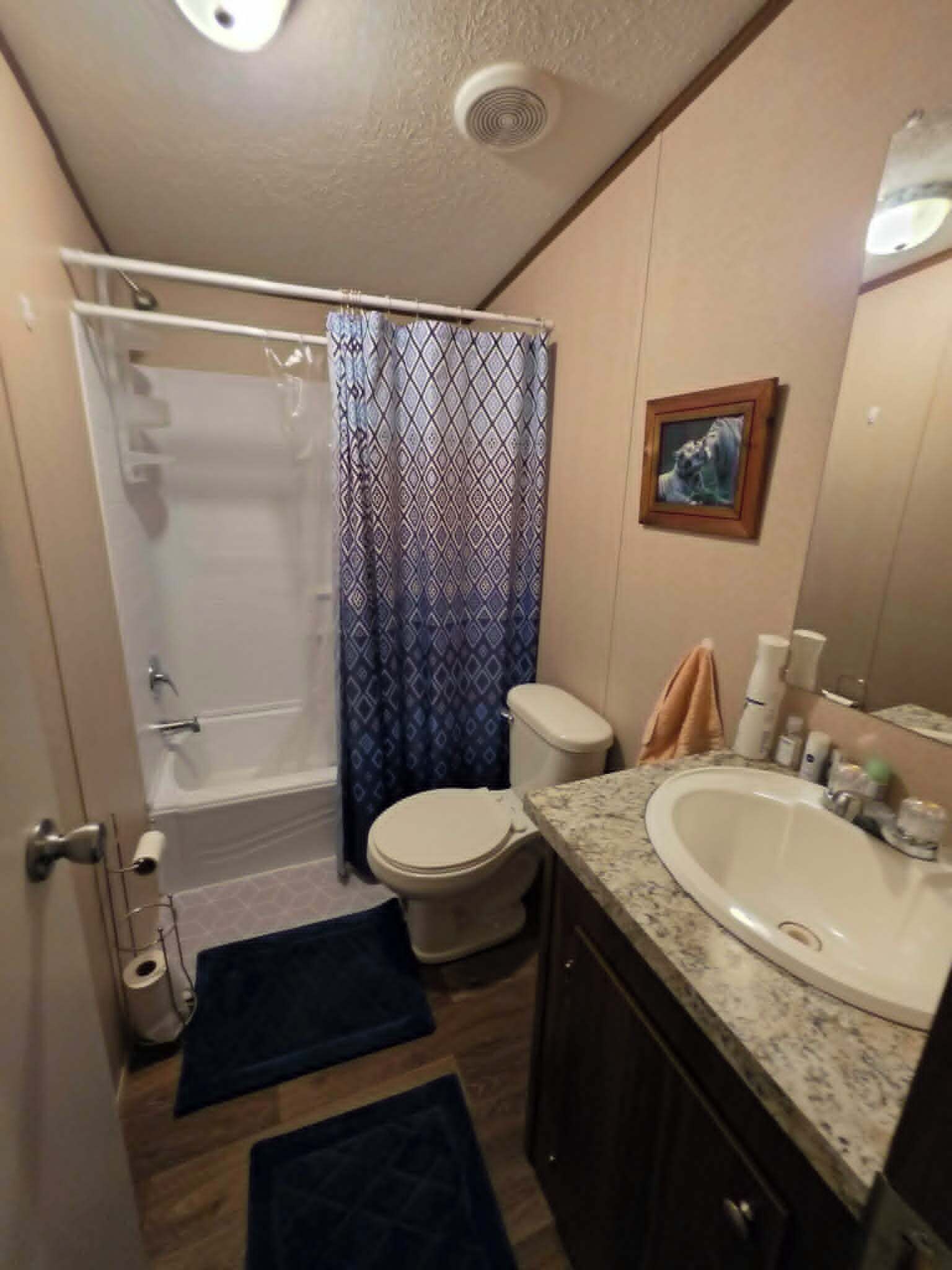 Towels, soap, toilet paper