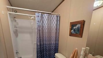 Towels, soap, toilet paper