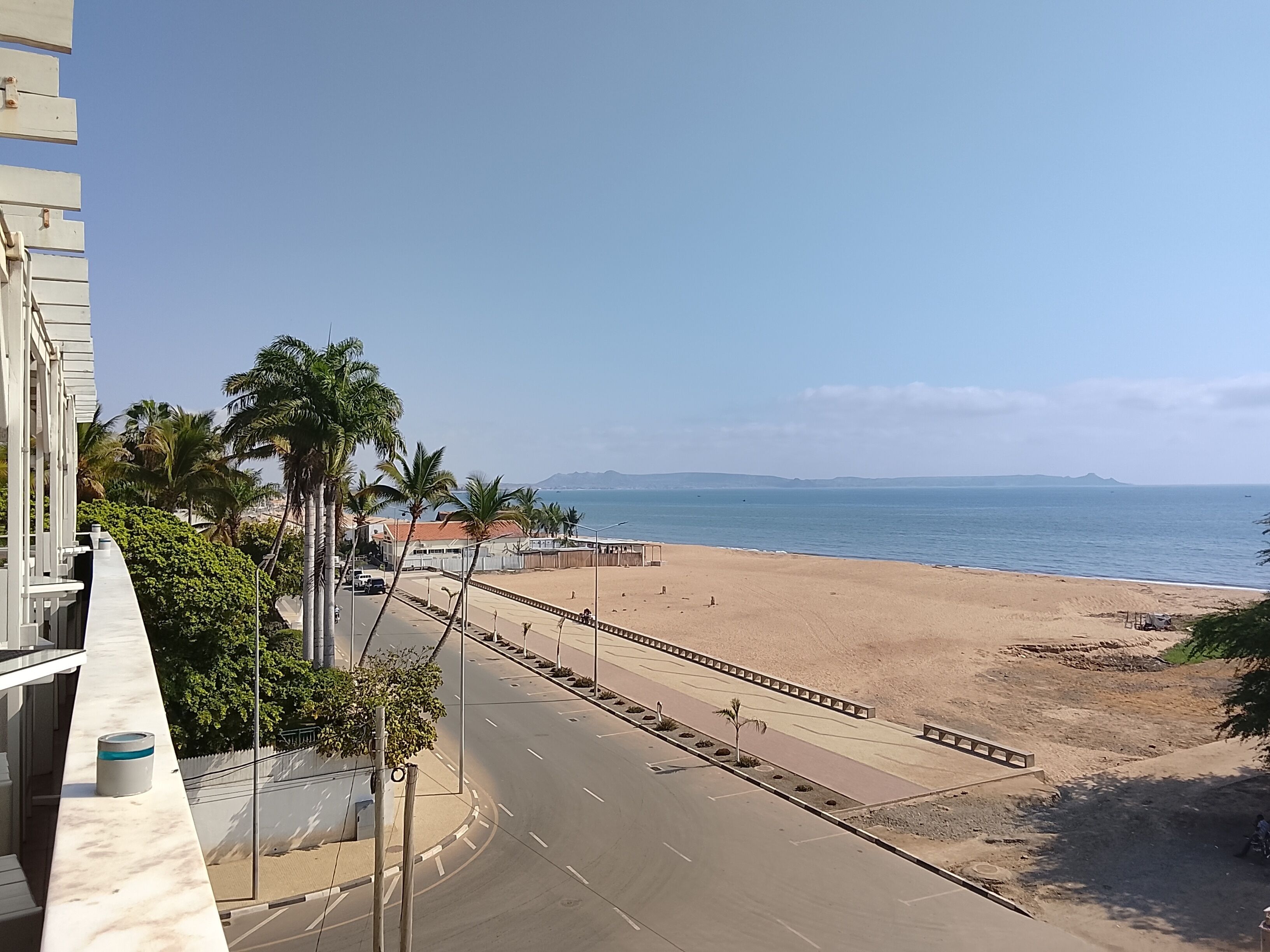 Beach nearby, white sand