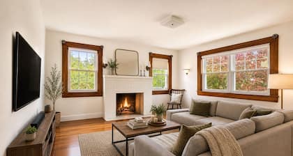 Charming 1940s Cape Cod Retreat on 1 Acre - Fireplace & Large Yard