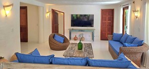 Living area - Spacious house in a large, tranquil walled garden. Close to everything. (Trancoso)