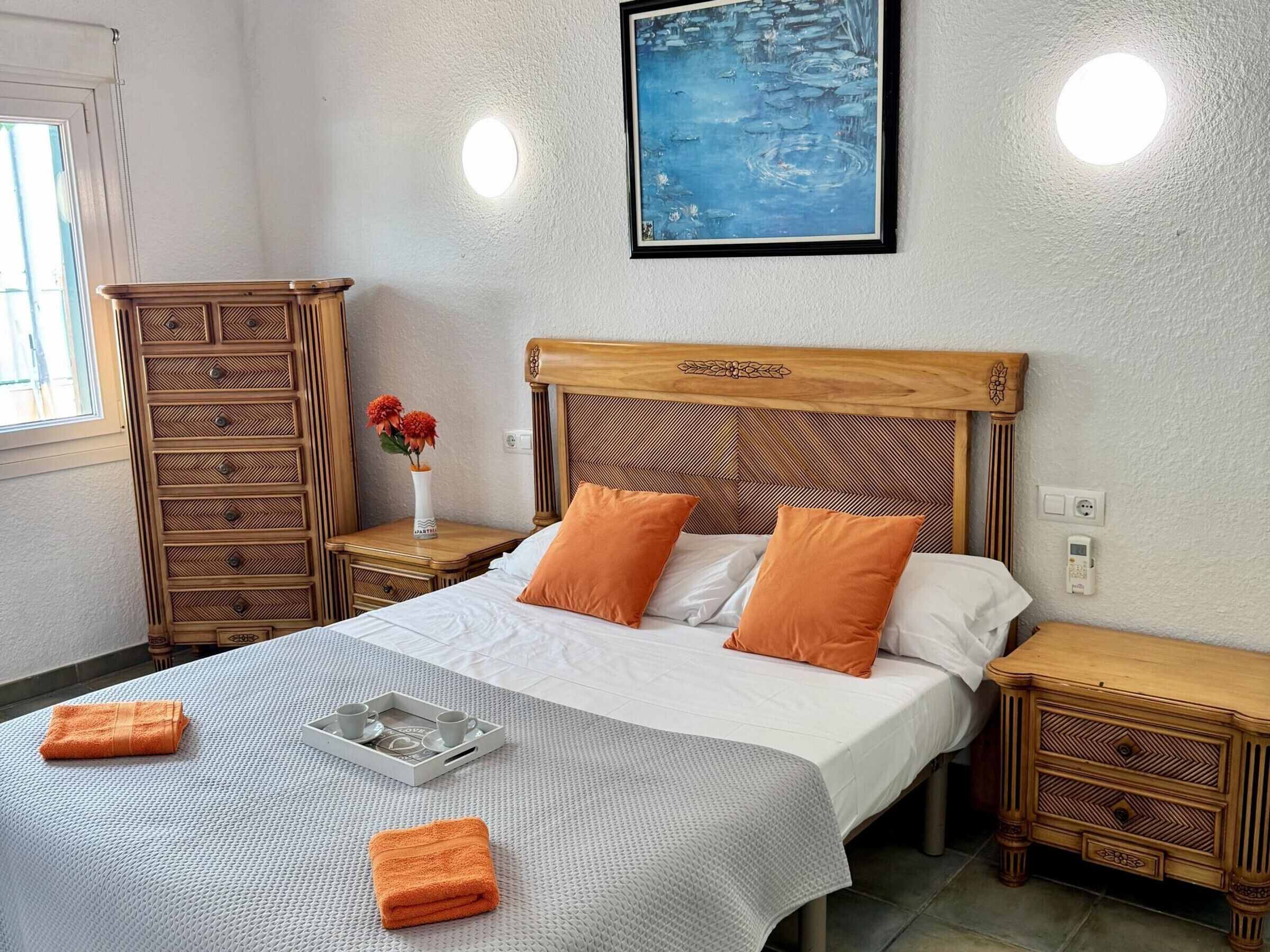 Wifi gratis y ropa de cama 
