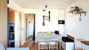 Interior - Studio ski-in/ski-out, valley view - 5 guests (Le Corbier)