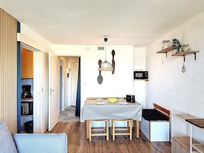Interior - Studio ski-in/ski-out, valley view - 5 guests (Le Corbier)
